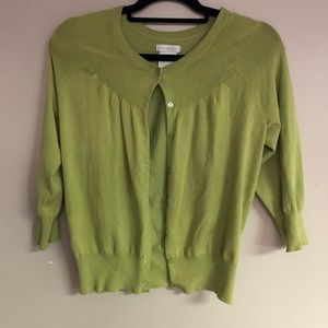 Light green Worthington Cardigan